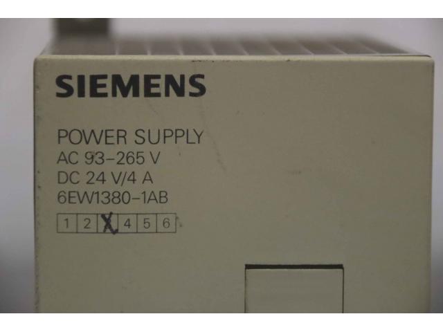 Power Supply von Siemens – 6EW1380-1AB - 5