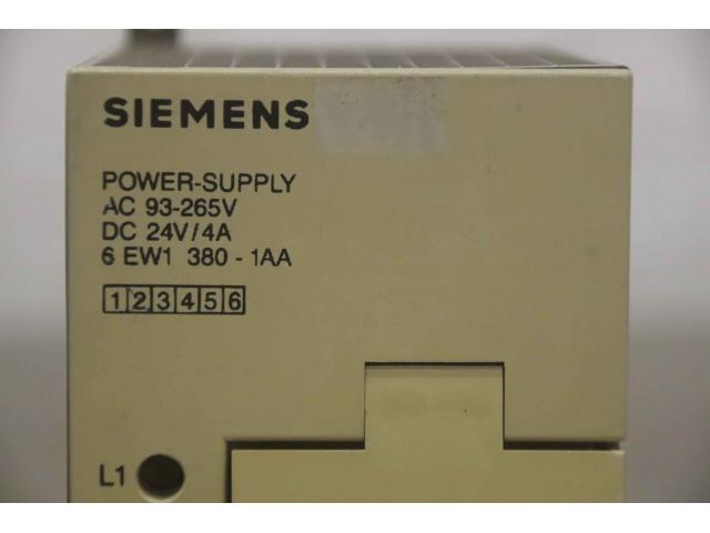 Power Supply von Siemens – 6EW1380-1AA - 5