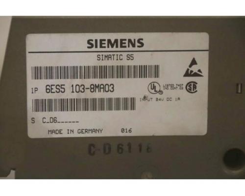 Zentraleinheit von Siemens – 6ES5 103-8MA03 Simatic S5-100U - Bild 4