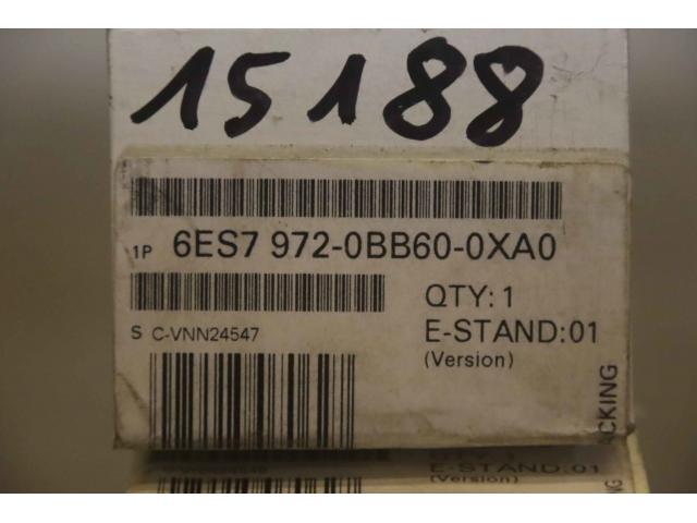 Anschlussstecker von Siemens – 6ES7 972-OBB60-OXAO - 5