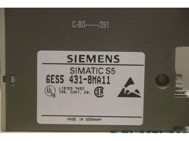 Digitaleingang von Siemens – 6ES5 431-8MA11 - 4