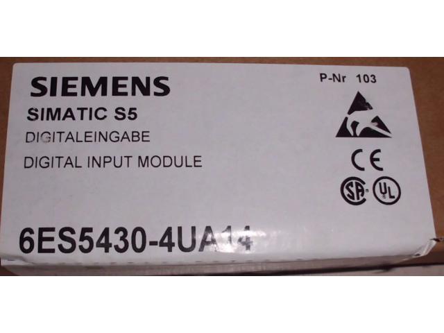 SPS Steuerung von Siemens – Simatic S5 6ES5 430-4UA14 - 6