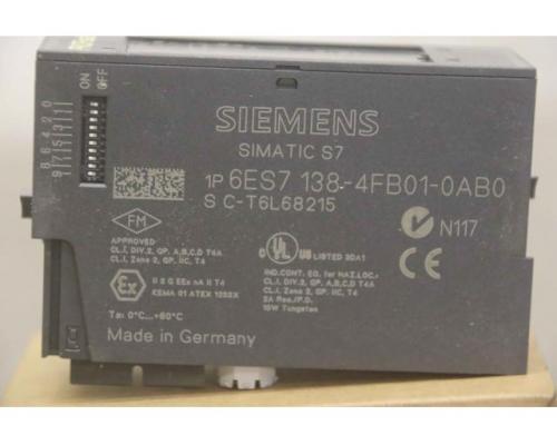 Elektronikmodul ET 200S von Siemens – 6ES7 138-4FB01-OABO - Bild 4