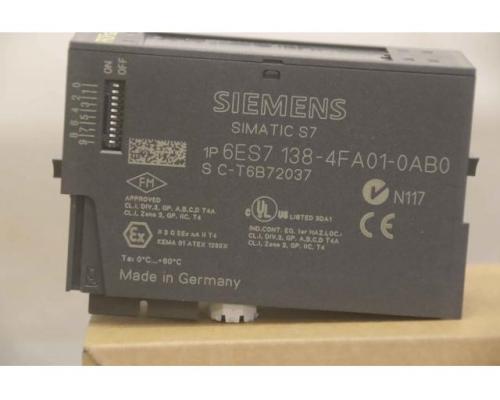 Elektronikmodul ET 200S von Siemens – 6ES7 138-4FA01-OABO - Bild 4