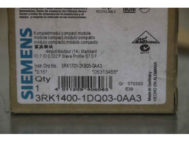 Kompaktmodul von Siemens – 3RK1400-1DQ03-OAA3 - 5