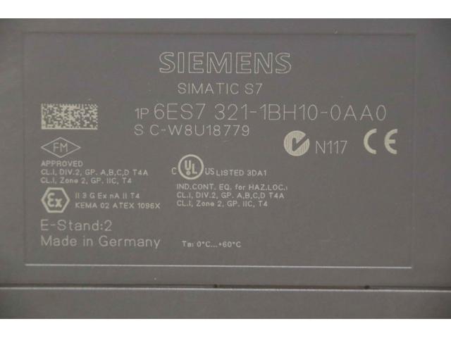 Digitaleingabe von Siemens – 6ES7 321-1BH10-OAAO - 4