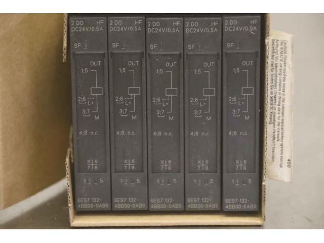 Elektronikmodule ET 200S 5 Stück von Siemens – 6ES7 132-4BB00-OABO - 1