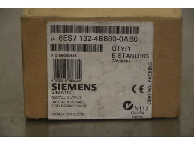 Elektronikmodule ET 200S 5 Stück von Siemens – 6ES7 132-4BB00-OABO - 4