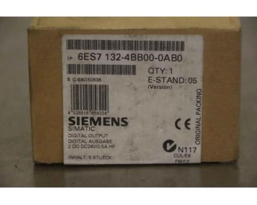 Elektronikmodule ET 200S 5 Stück von Siemens – 6ES7 132-4BB00-OABO - Bild 4