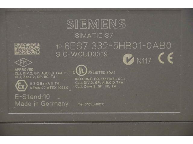 Analogausgabe von Siemens – 6ES7 332-5HB01-OABO - 4