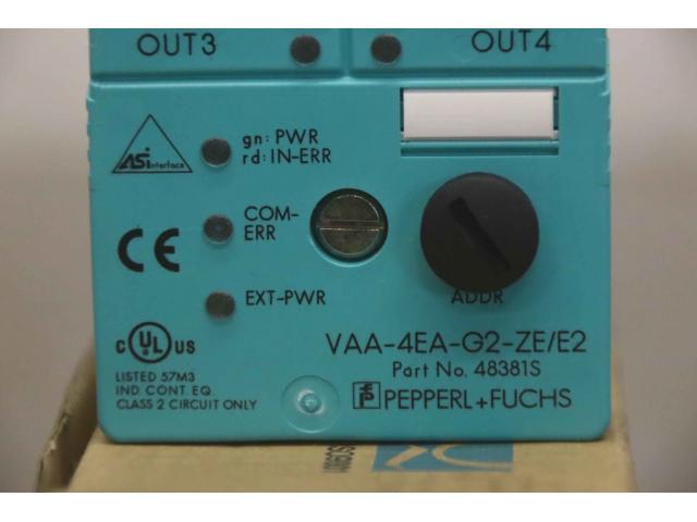 Interface Module von Pepperl+Fuchs – VAA-4EA-G2-ZE/E2 - 4