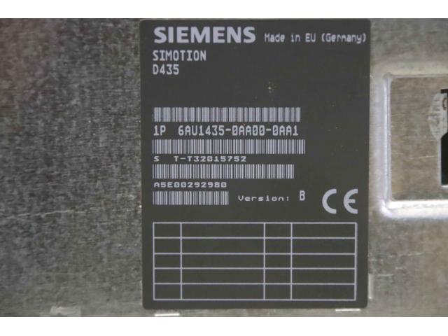 Simotion von Siemens – 6AU1435-OAAOO-OAA1 - 4