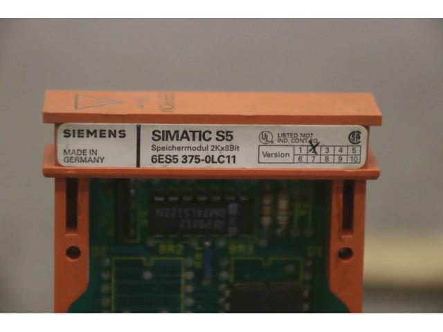 Speichermodul von Siemens – 6ES5 375-OLC11 - 4