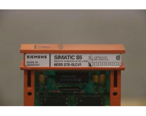 Memory Submodule von Siemens – 6ES5 375-OLC41 - Bild 4