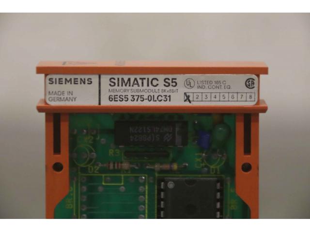 Memory Submodule von Siemens – 6ES5 375-OLC31 - 4