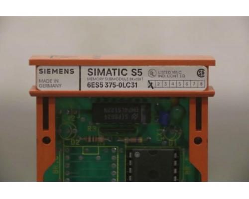 Memory Submodule von Siemens – 6ES5 375-OLC31 - Bild 4