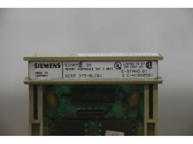Memory Submodule von Siemens – 6ES5 375-OLC61 - 4