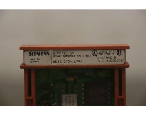 Memory Submodule von Siemens – 6ES5 375-1LA41 - Bild 4