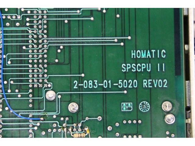 Steuerkarte von Homatic – CPU SPS-II - 5