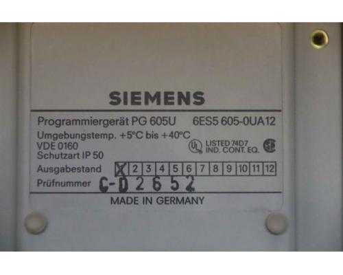 Programmiergerät von Siemens – Simatic PG 605U 6ES5 605-0UA12 - Bild 6
