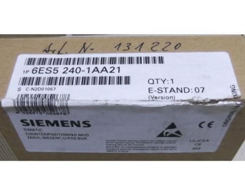 SPS Steuerung von Siemens – Simatic 6ES5 240-1AA21 - Bild 9