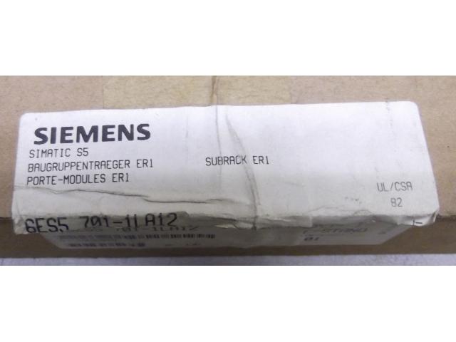 SPS Baugruppenträger von Siemens – Simatic S5 6ES5 701-1LA12 - 6