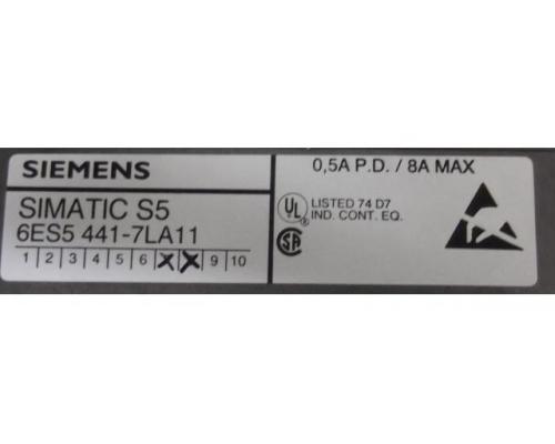 SPS Steuerung von Siemens – Simatic 6ES5 441-7LA11 - Bild 6