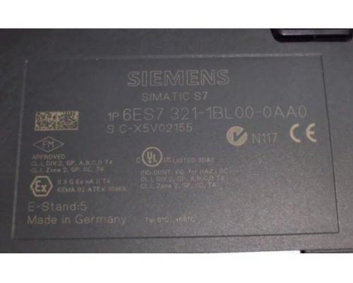 SPS S7 Erweiterungsmodul von Siemens – Simatic S7 6ES7 321-1BL00-OAAO - Bild 3