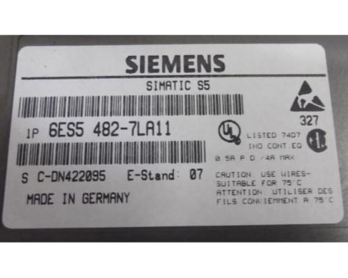 SPS Steuerung von Siemens – Simatic 6ES5 482-7LA11 - Bild 5