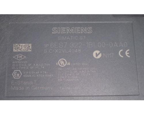 SPS S7 Erweiterungsmodul von Siemens – Simatic S7 6ES7 322-1BL00-OAAO - Bild 4