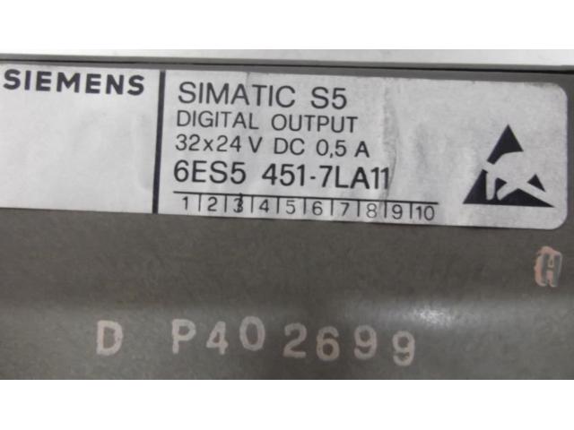 Digitalausgabe von Siemens – Simatic S5 6ES5 451-7LA11 - 4