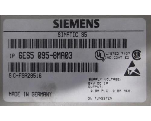 Kompaktgerät von Siemens – Simatic 6ES5 095-8MA03 - Bild 5