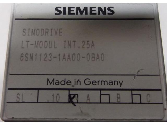Leistungsmodul von Siemens – Simatic 6SN1123-1AA00-0BA0 - 5