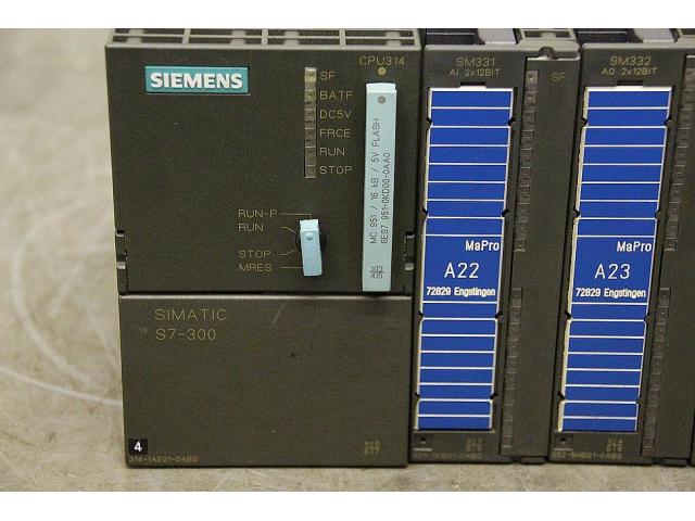 SPS Steuerung von Siemens – Simatic S7 6ES7 314-1AE01-0AB0 - 4
