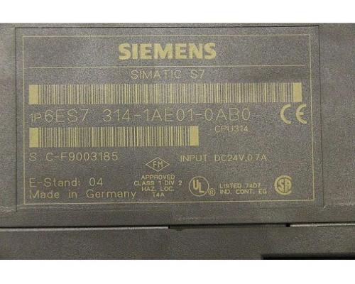 SPS Steuerung von Siemens – Simatic S7 6ES7 314-1AE01-0AB0 - Bild 6