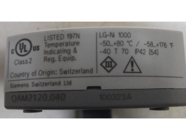 Temperaturfühler von Siemens – QAE2120.010 - 3