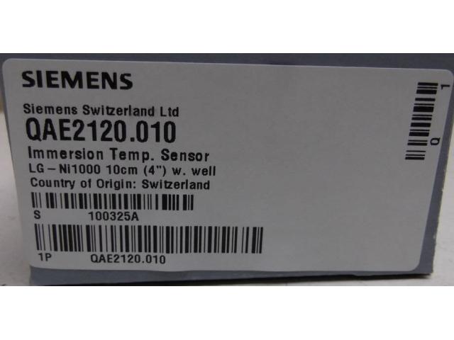 Temperaturfühler von Siemens – QAE2120.010 - 4