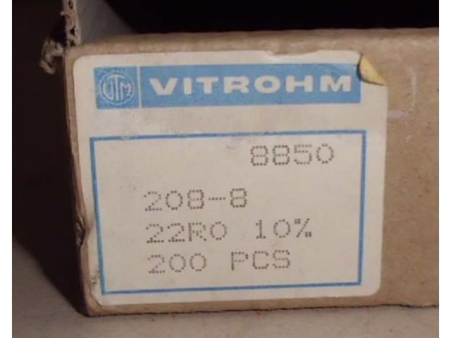 Widerstand von Vitrohm – 208-8 56R 10% R - 4