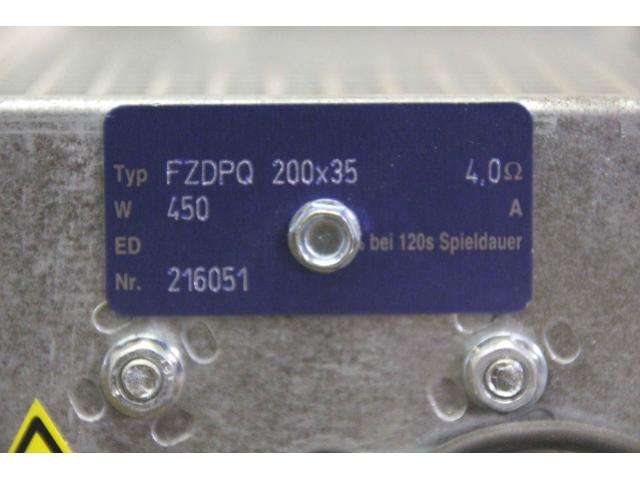 Leistungswiderstand von Frizlen – FZDPQ 200×35 - 4