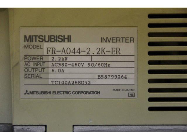 Frequenzumrichter 2,2 kW von Mitsubishi – FR-A044-2.2K-ER - 4
