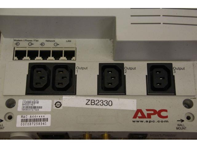 Stromversorgung von APC – Back-UPS HS 500 - 7