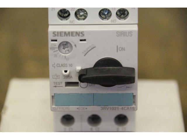 Leistungsschalter von Siemens – 3RV1021-4CA15 - 4