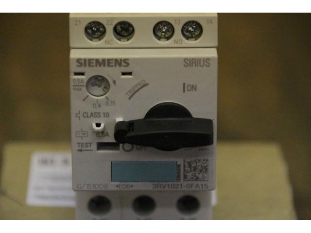 Leistungsschalter von Siemens – 3RV1021-0FA15 - 4
