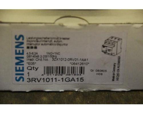 Leistungsschalter von Siemens – 3RV1011-1GA15 - Bild 5