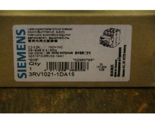 Leistungsschalter von Siemens – 3RV1021-1DA15 - Bild 5