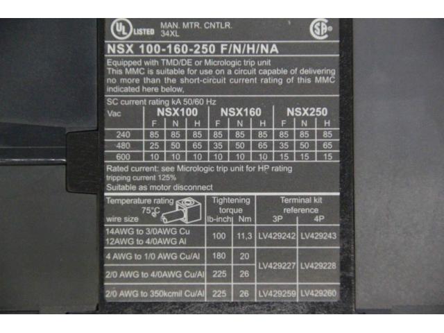 Leistungsschalter von Schneider Electric – NSX 250F - 7