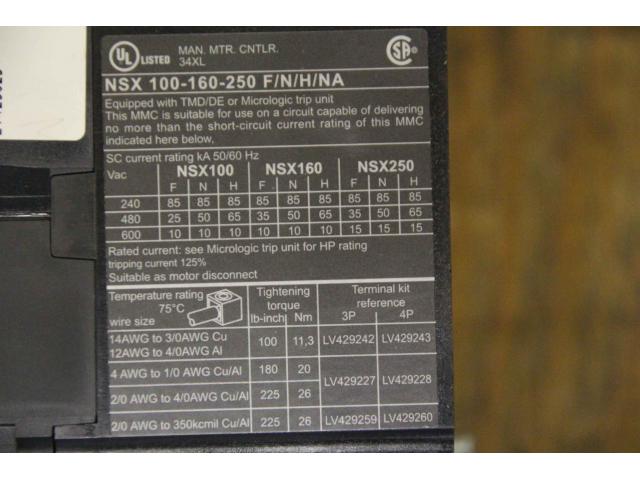 Leistungsschalter von Schneider Electric – NSX 100 NA - 6