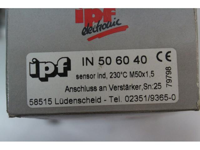 Induktiver Sensor von IPF Electronic – IN506040 - 5