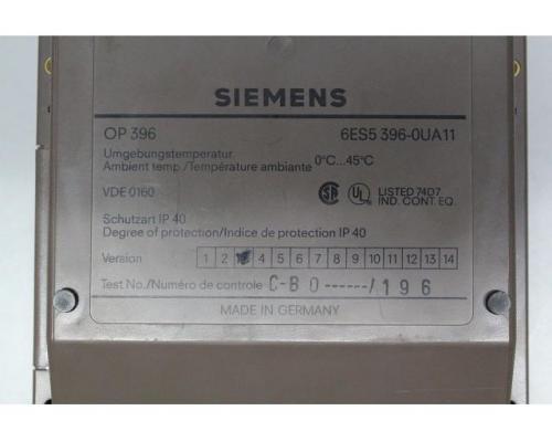 Tastatur von Siemens – Simatic OP 396 6ES5 396-0UA11 - Bild 6