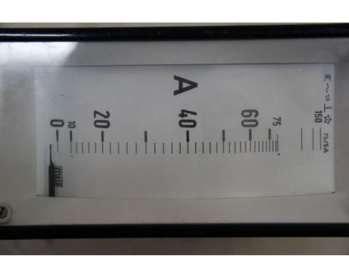 Einbaumessgerät Analog von MEW – Stromstärkemessgerät, Amperemeter 0-75A - Bild 5